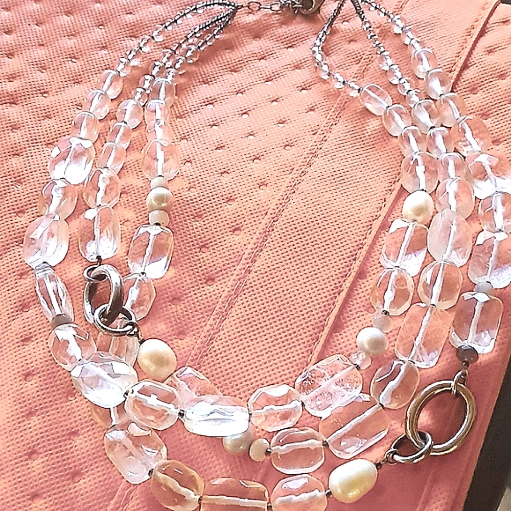 Silpada multi tiered necklace